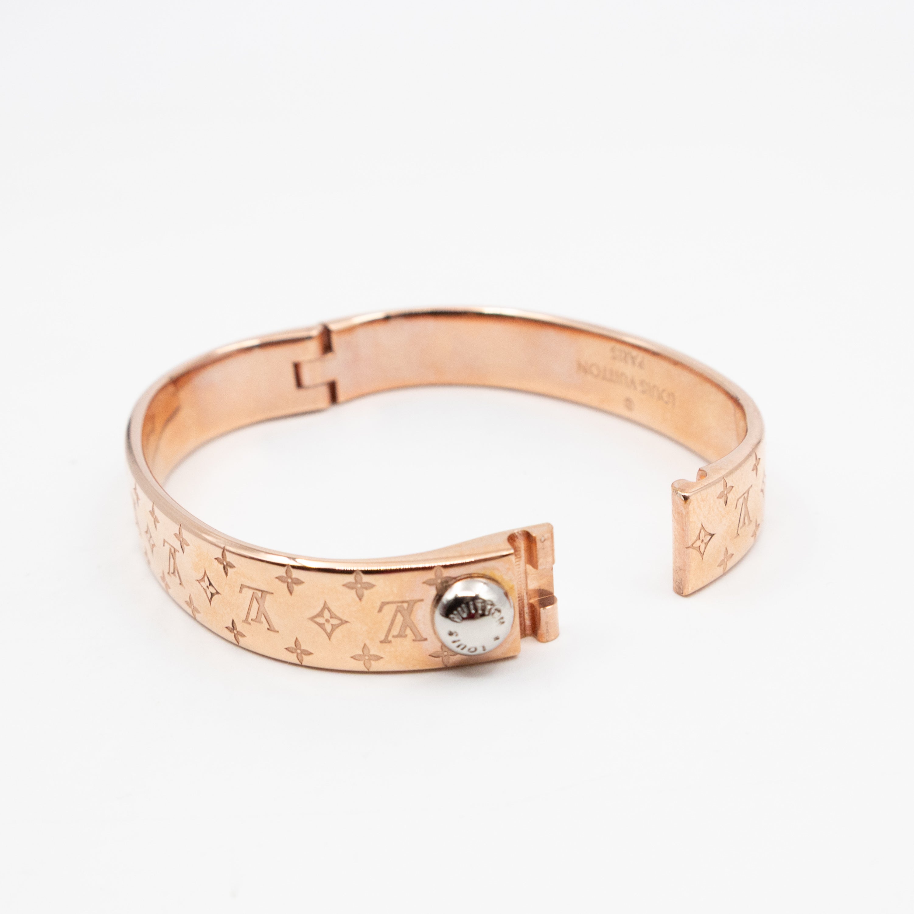 Nanogram Cuff Bracelet S Rose Gold