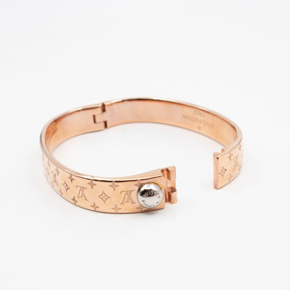 Nanogram Cuff Bracelet S Rose Gold