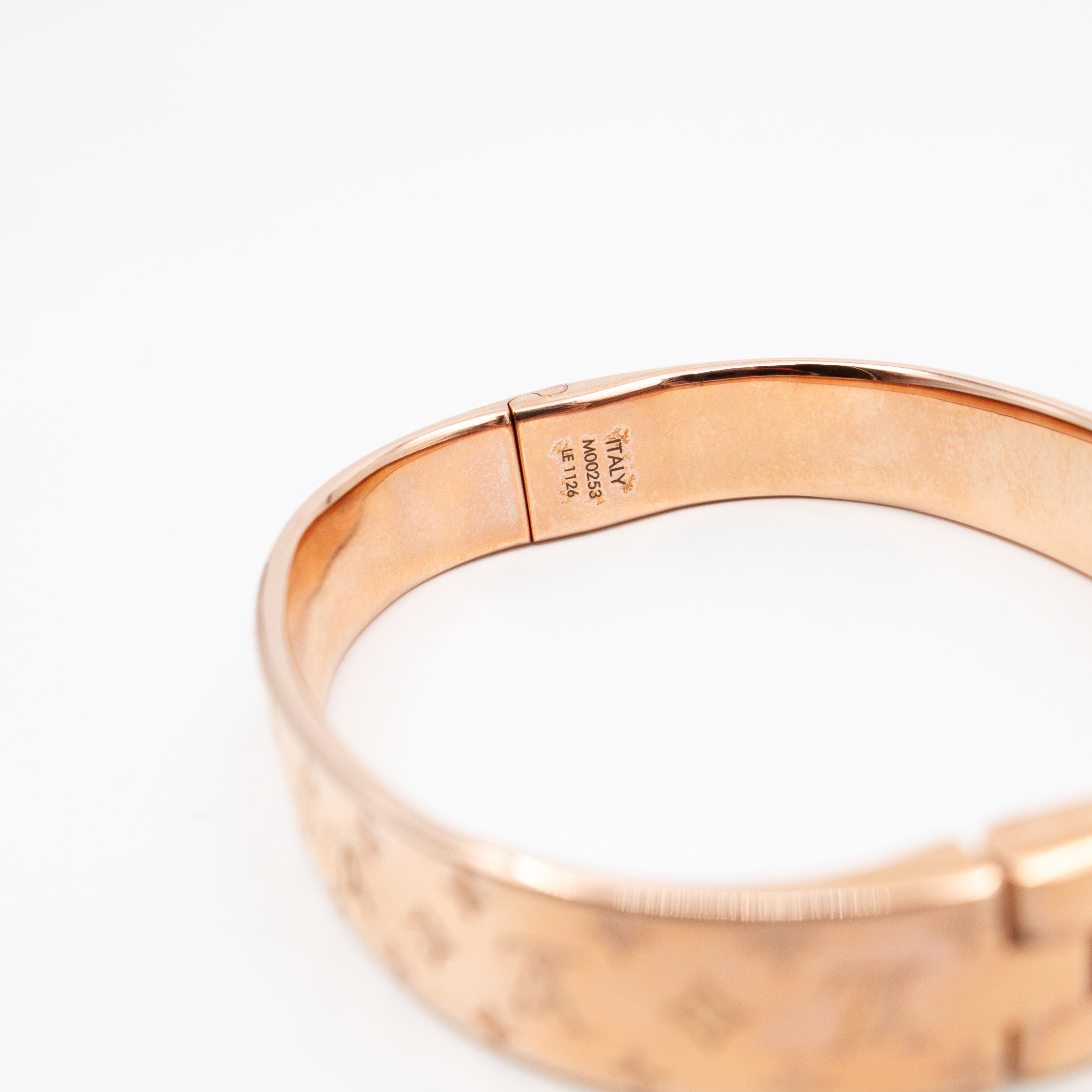 Nanogram Cuff Bracelet S Rose Gold