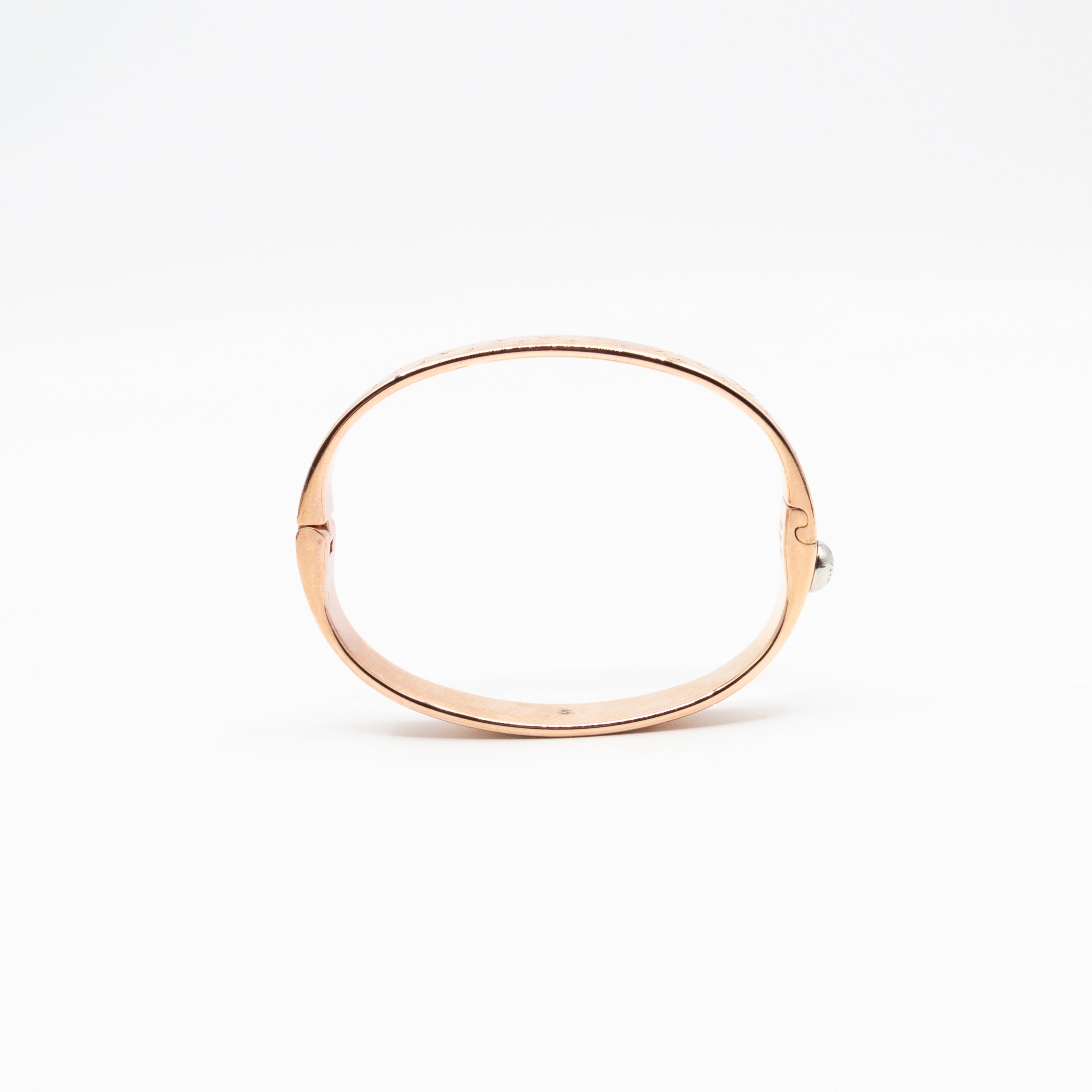 Nanogram Cuff Bracelet S Rose Gold