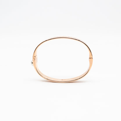 Nanogram Cuff Bracelet S Rose Gold