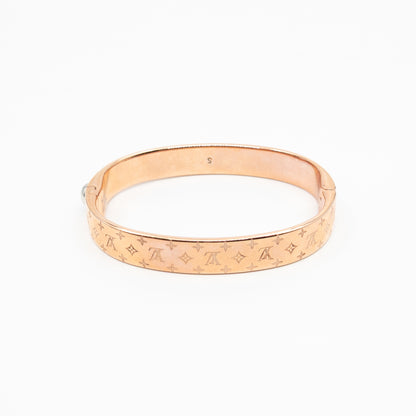 Nanogram Cuff Bracelet S Rose Gold