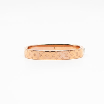Nanogram Cuff Bracelet S Rose Gold