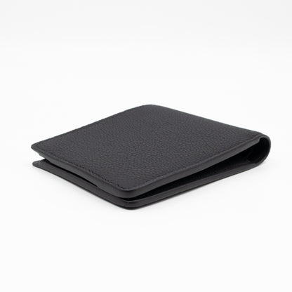 Multiple Wallet Aerogram Black Leather