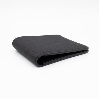 Multiple Wallet Aerogram Black Leather