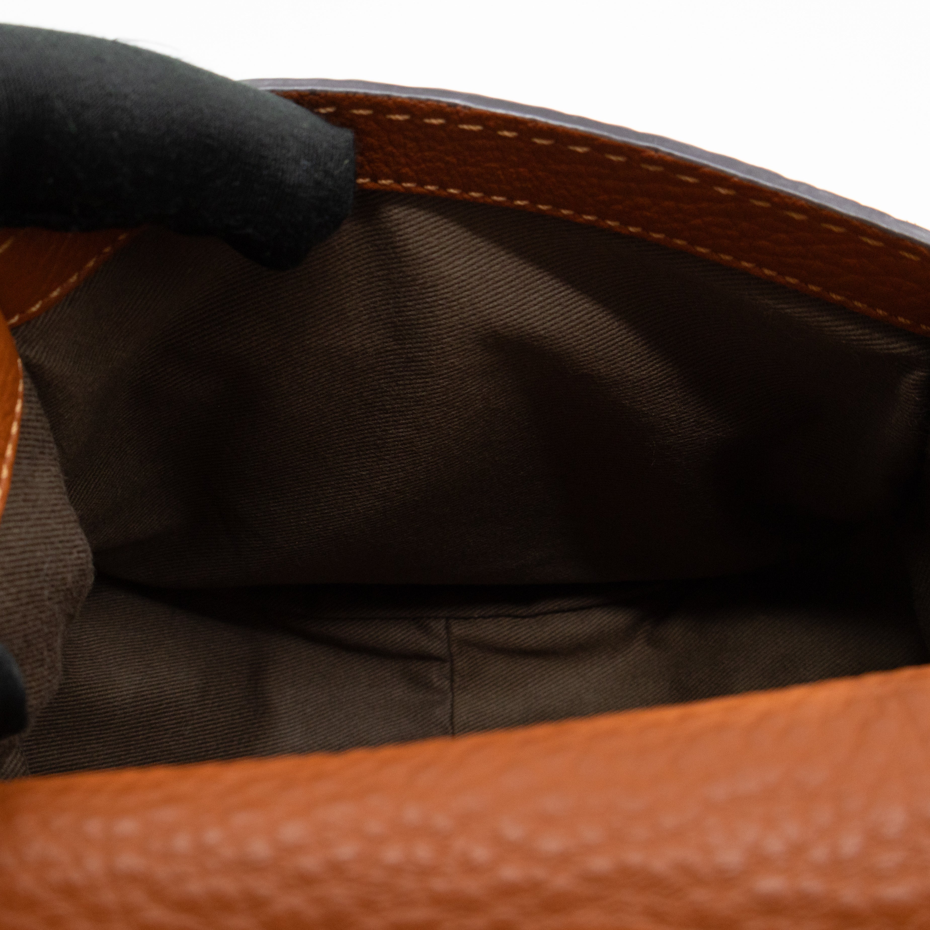 Marcie Mini Crossbody Bag Brown Leather