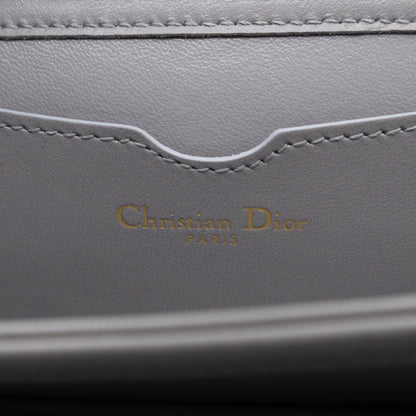 Tarot La Lune Embroidered Clutch Grey Leather