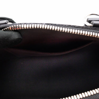 Alma BB Black Epi Leather