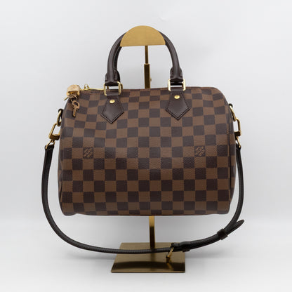 Speedy 25 Bandouliere Damier Ebene