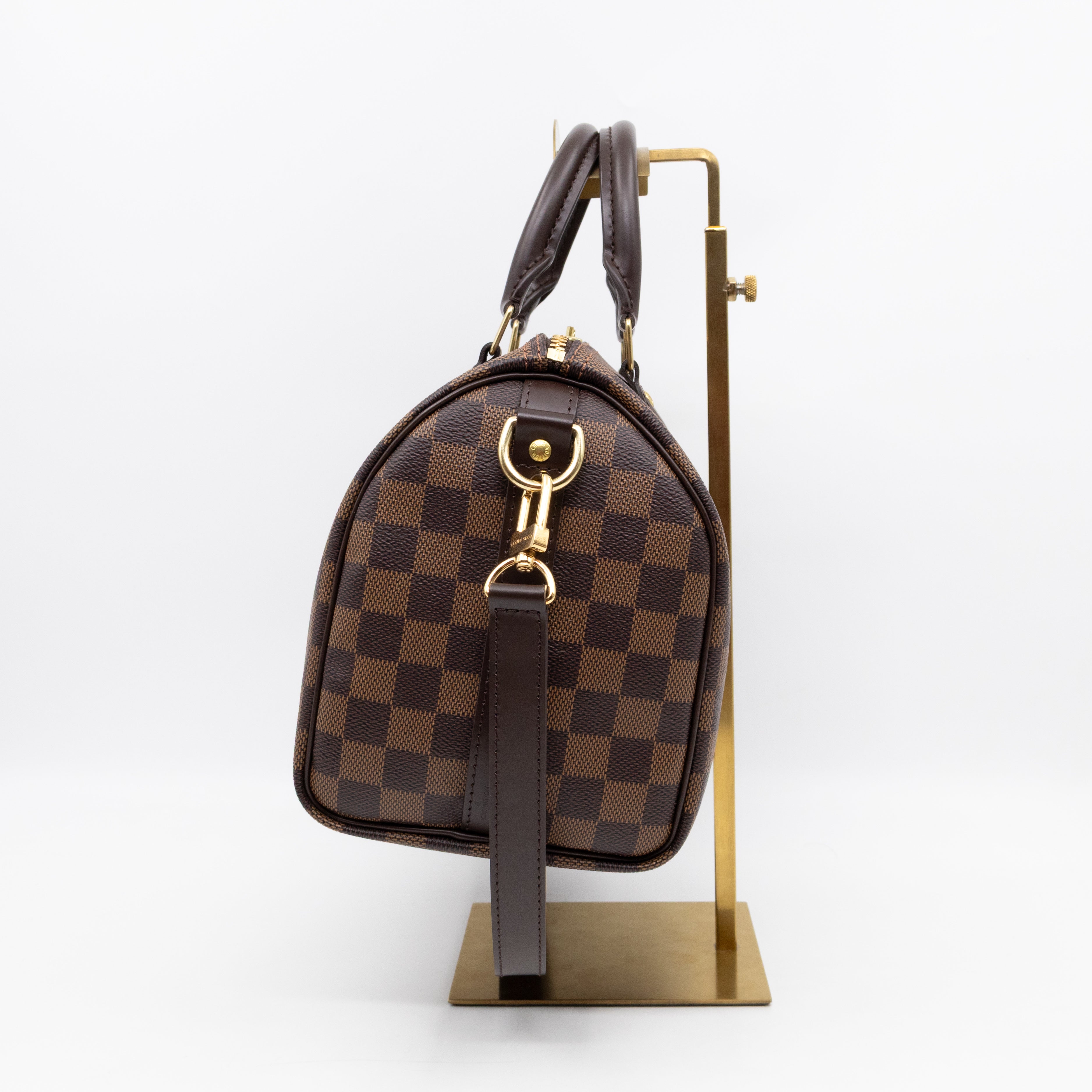 Speedy 25 Bandouliere Damier Ebene
