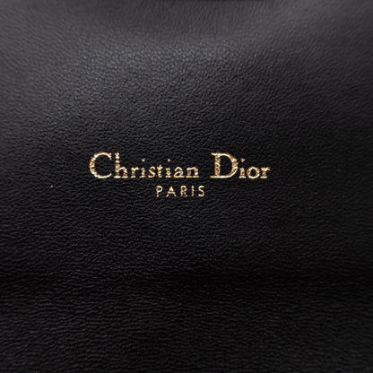 Dioraddict Wallet on Chain Black Leather