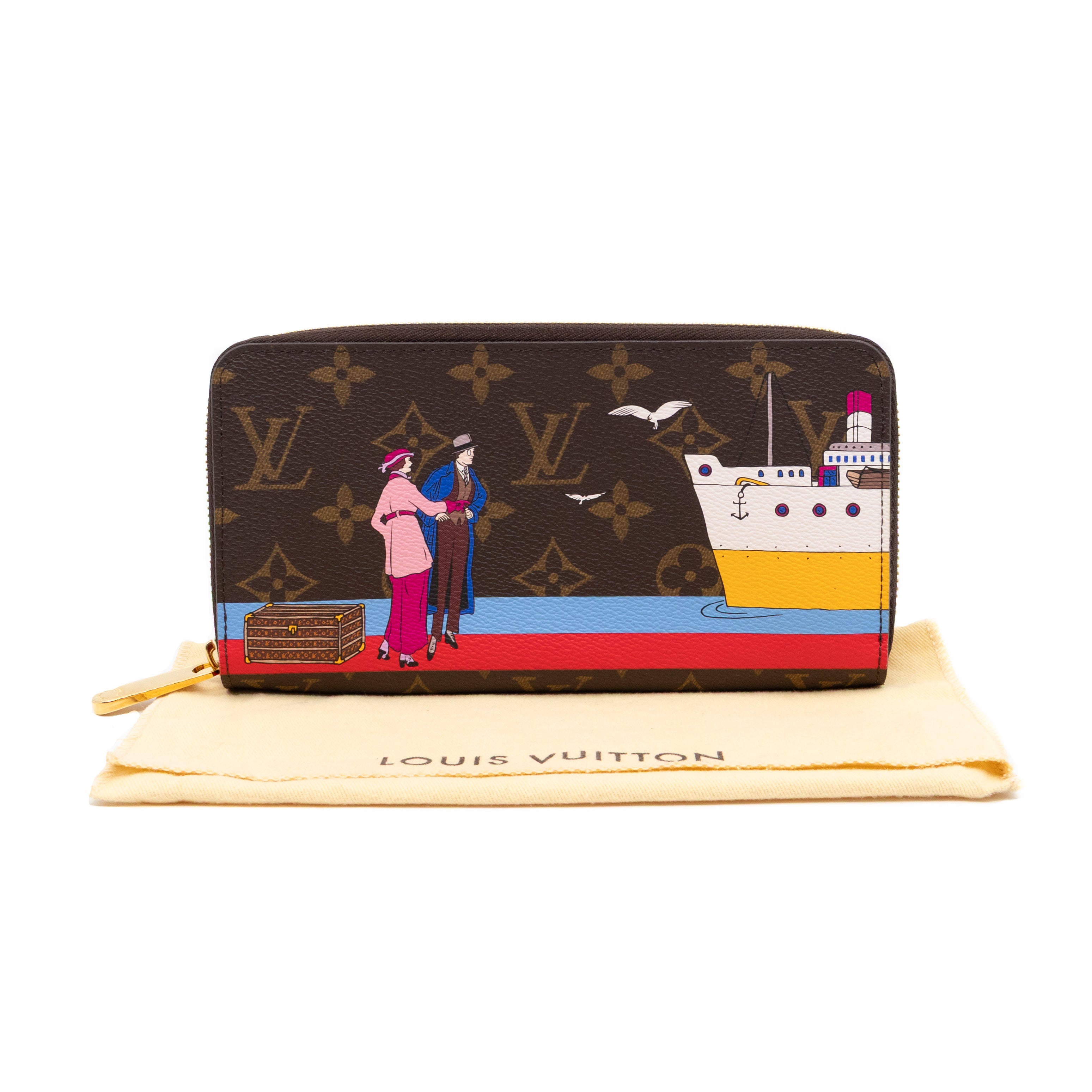 Zippy Wallet Monogram Transatlantic Cruise