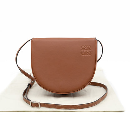 Heel Bag Brown Leather