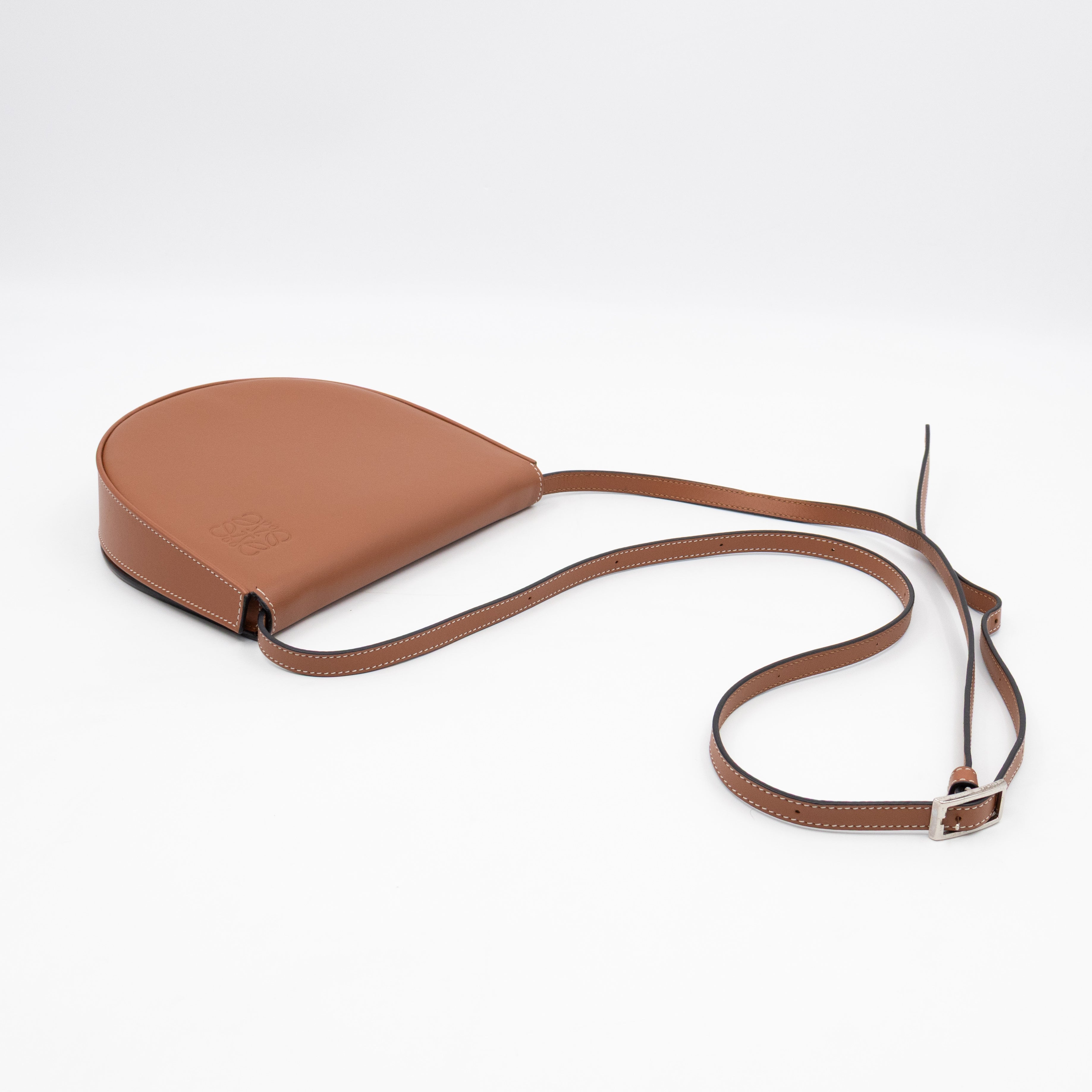Heel Bag Brown Leather
