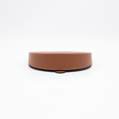 Heel Bag Brown Leather