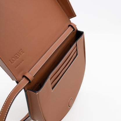Heel Bag Brown Leather