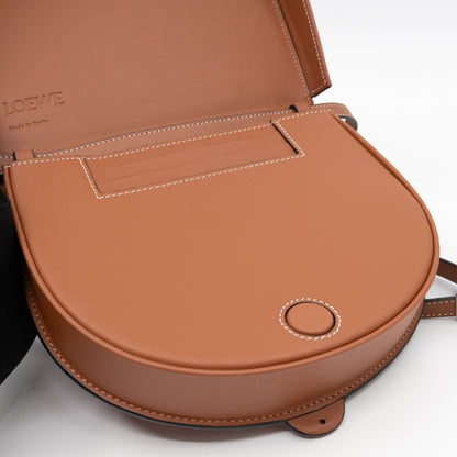 Heel Bag Brown Leather