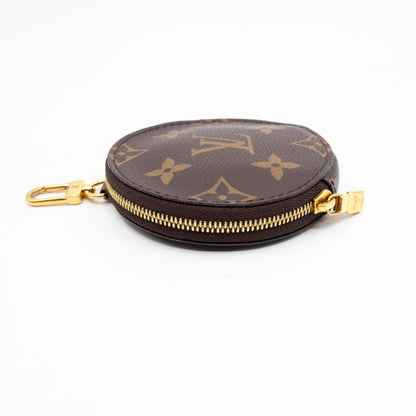 Round Coin Purse Monogram