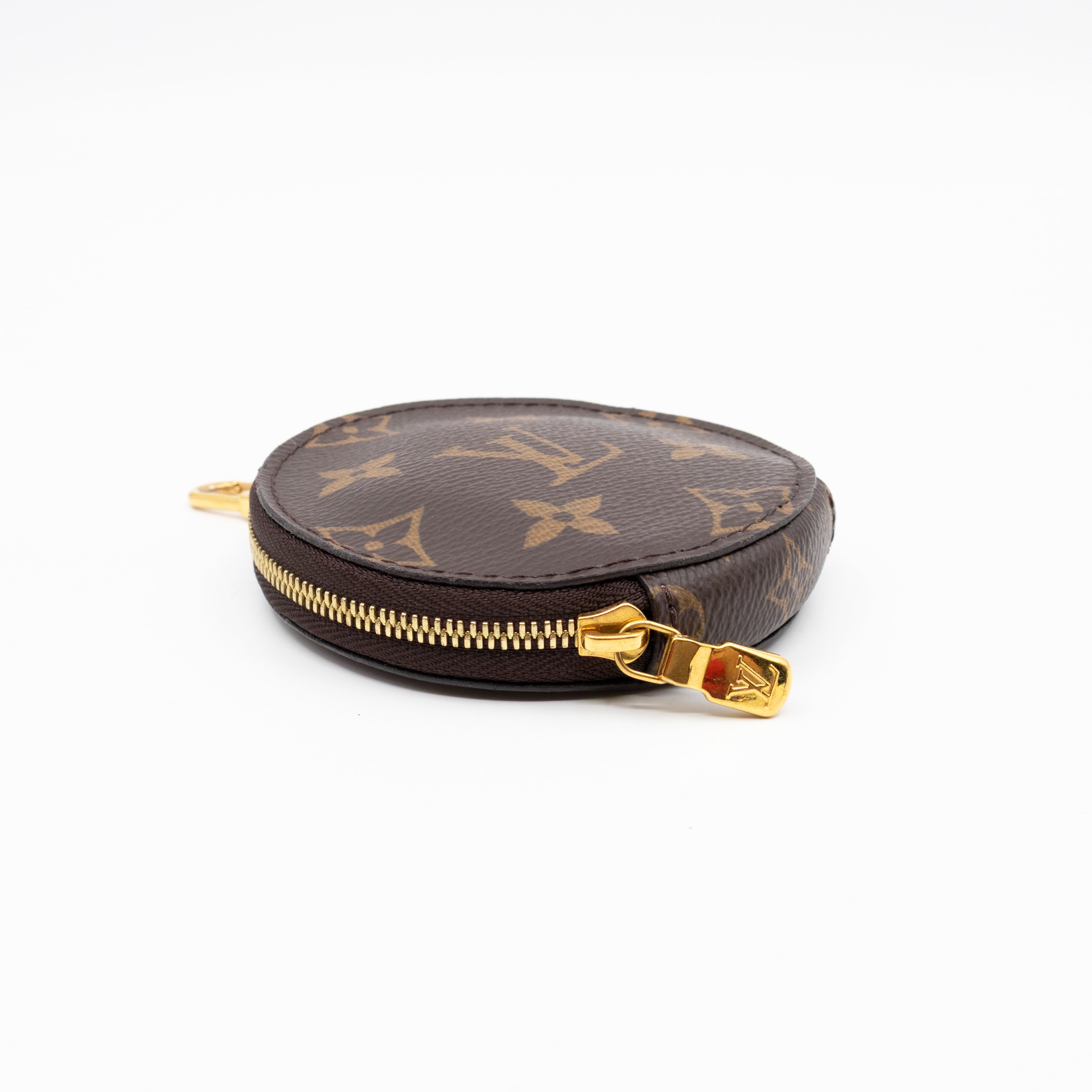 Round Coin Purse Monogram
