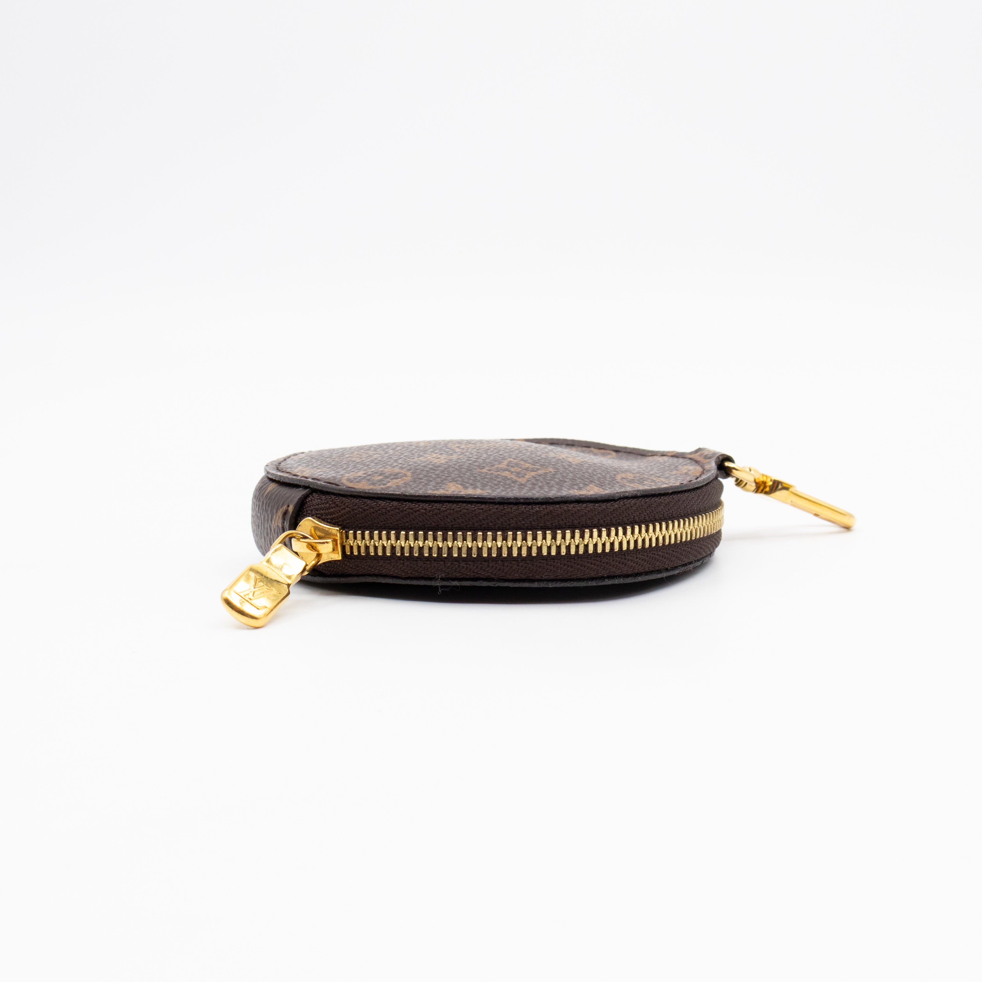 Round Coin Purse Monogram