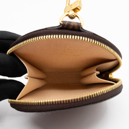 Round Coin Purse Monogram