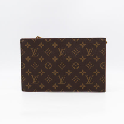 Legacy Chain Clutch Monogram
