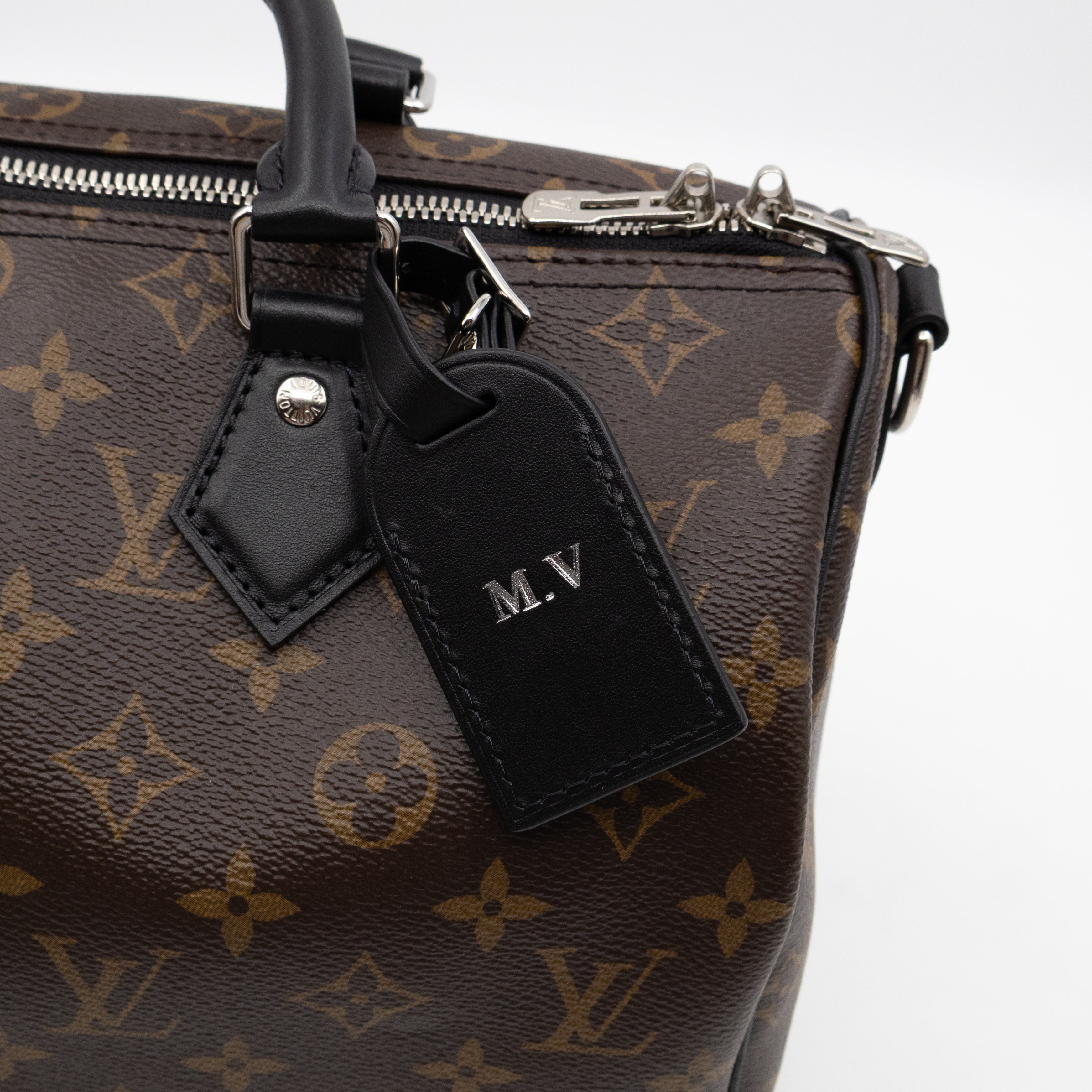 Speedy Soft 30 Dark Monogram