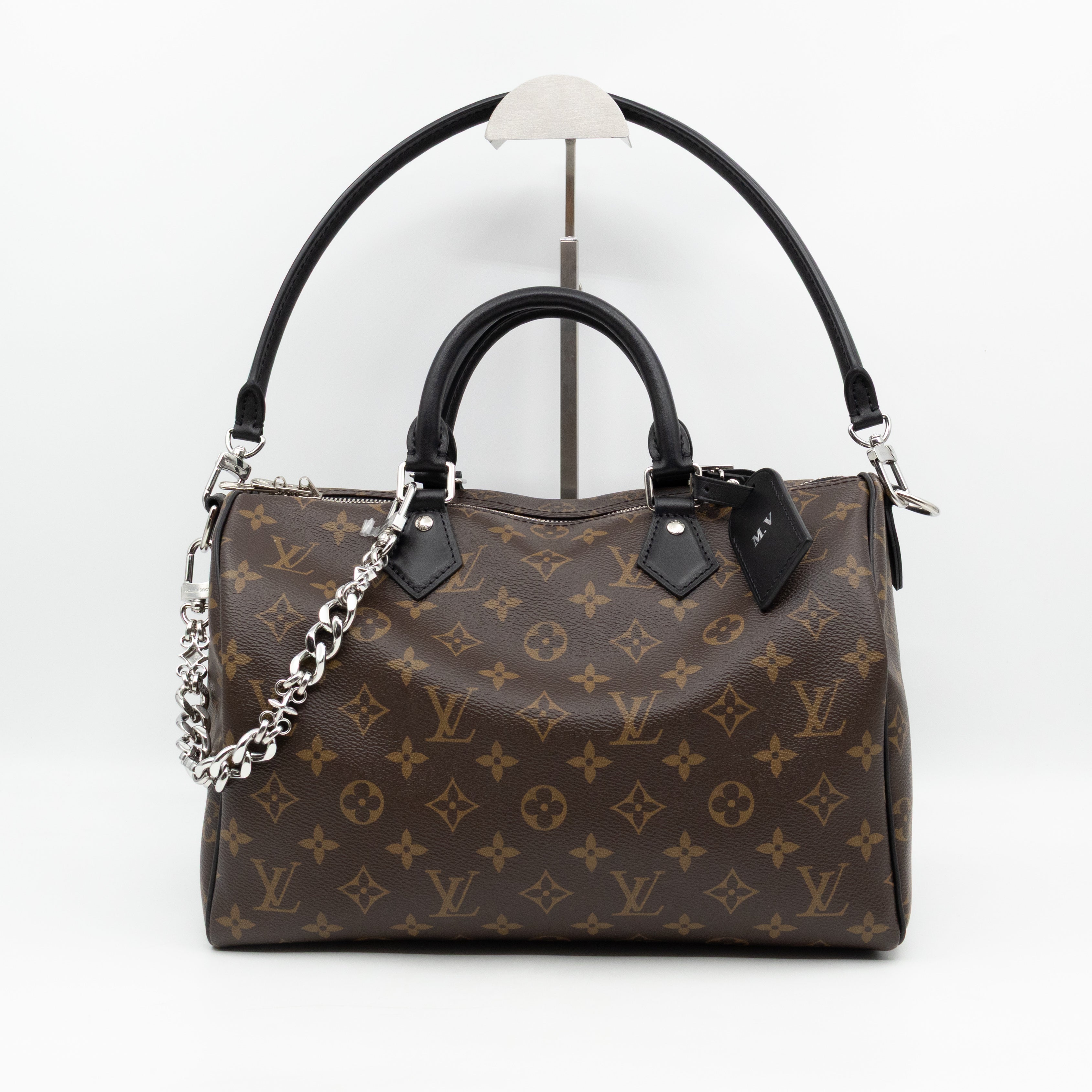 Speedy Soft 30 Dark Monogram