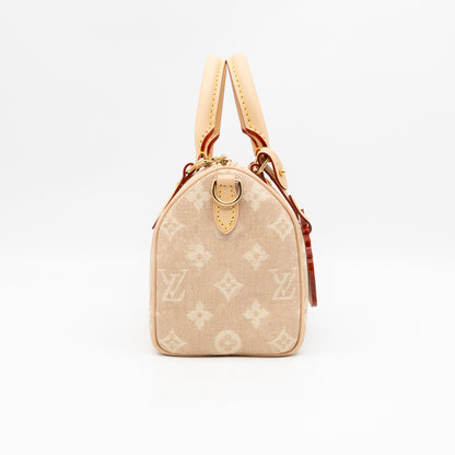 Speedy 20 Bandouliere Meowgram Canvas