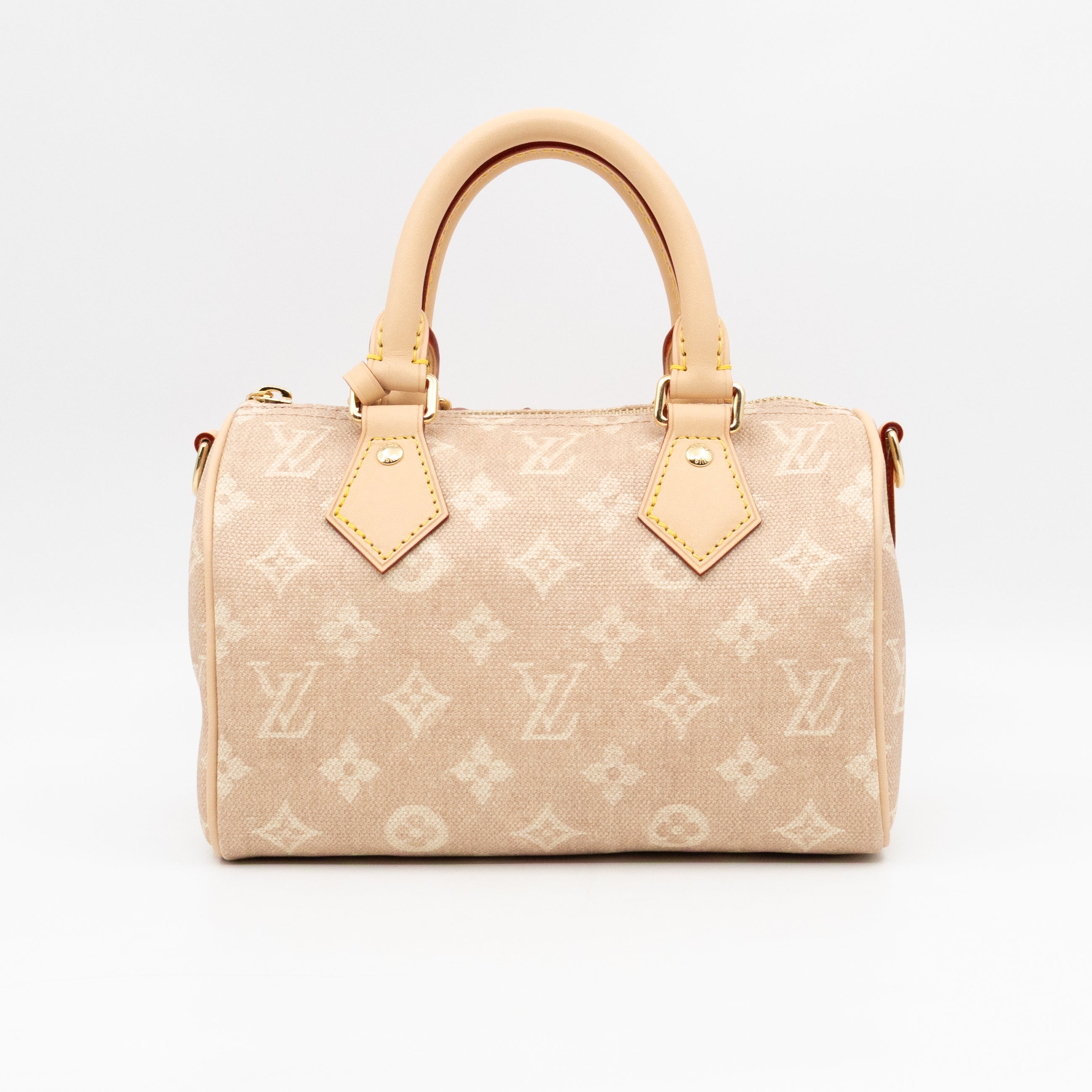 Speedy 20 Bandouliere Meowgram Canvas