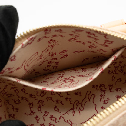 Speedy 20 Bandouliere Meowgram Canvas