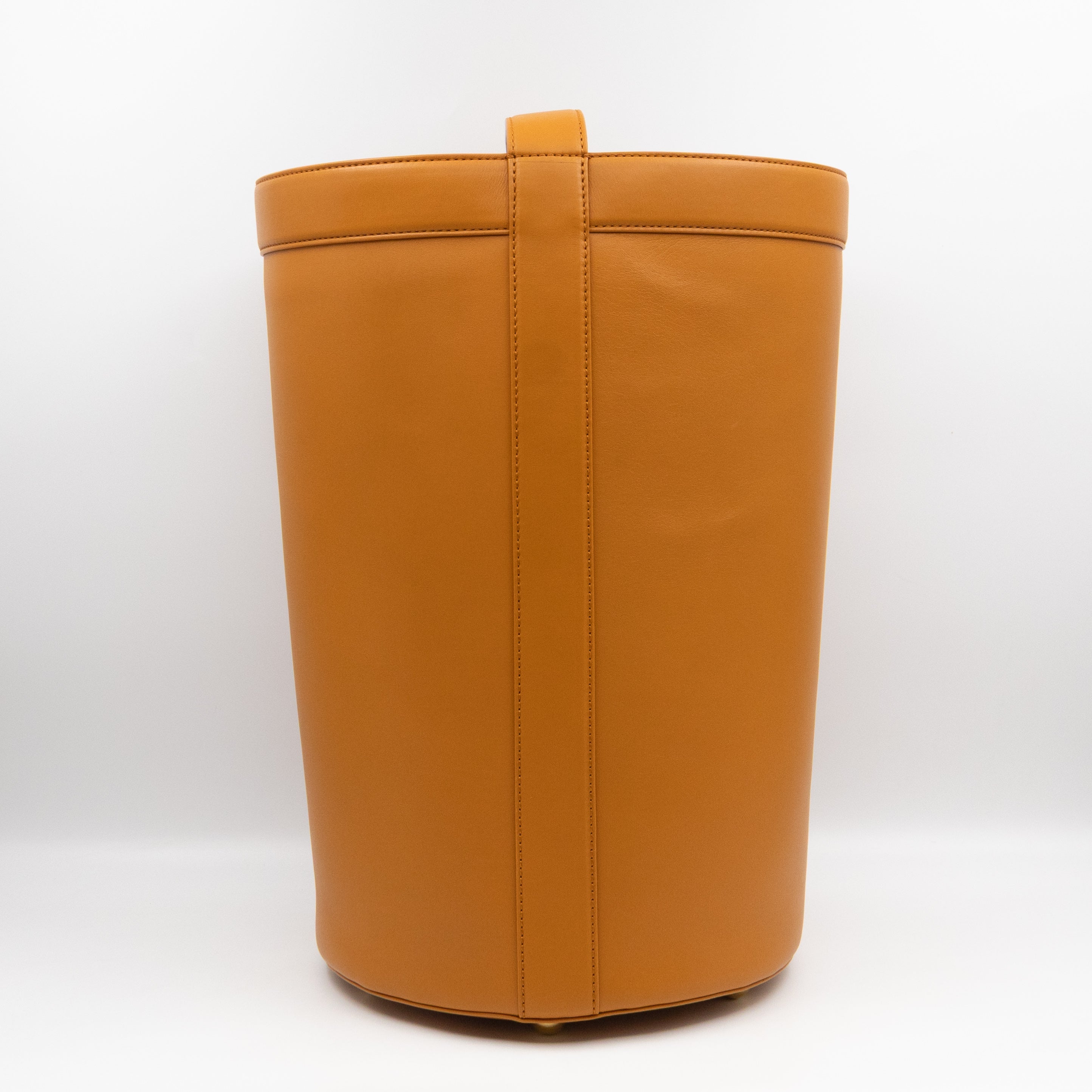 JJ Large Bucket Brown Leather