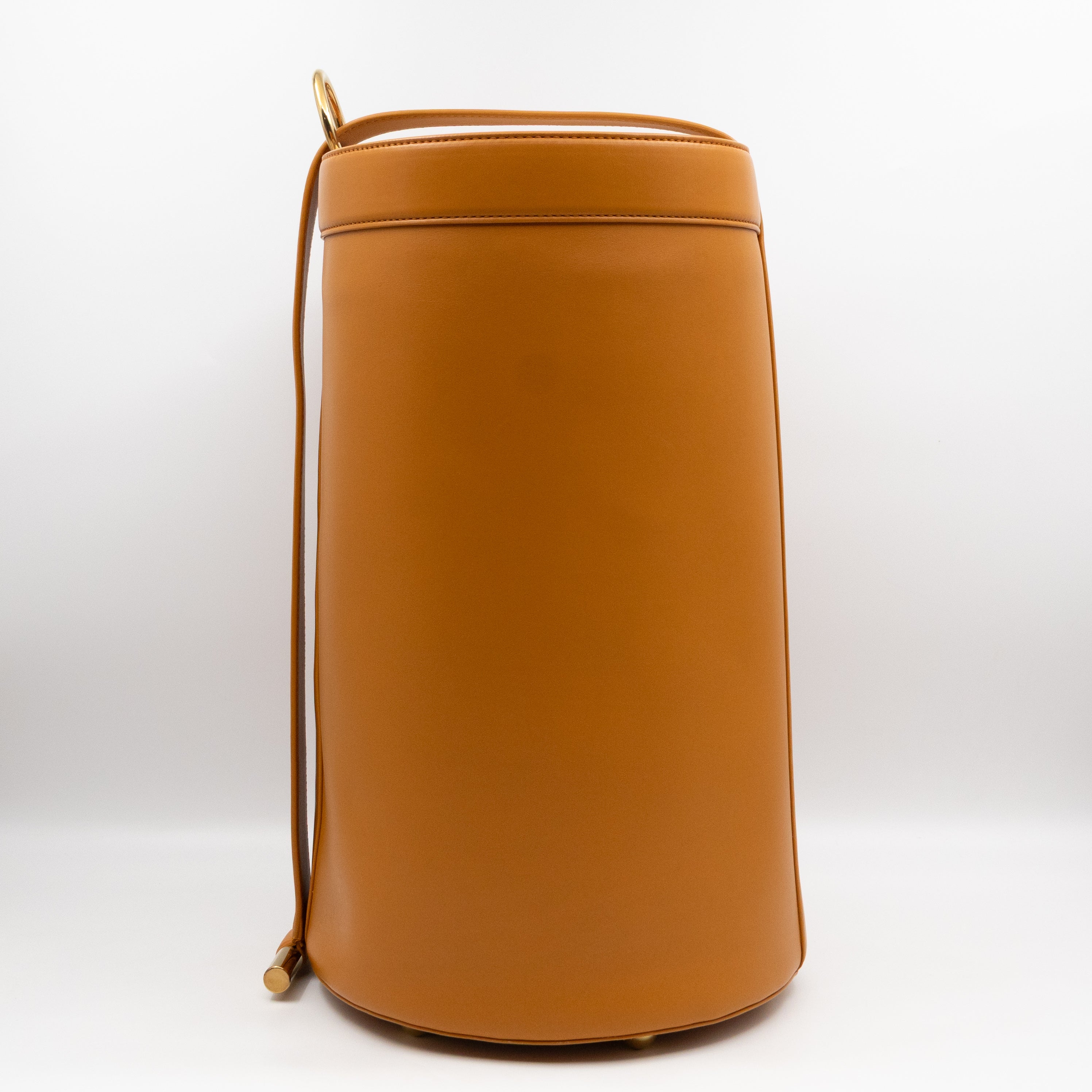 JJ Large Bucket Brown Leather
