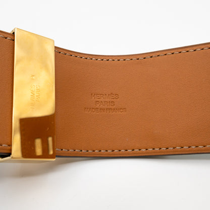 Collier de Chien Bracelet Gold & Malachite Leather