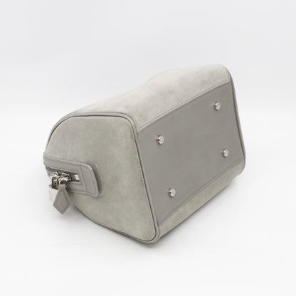 Illusion Speedy Cube PM Grey Suede Leather
