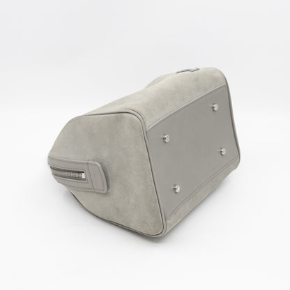 Illusion Speedy Cube PM Grey Suede Leather