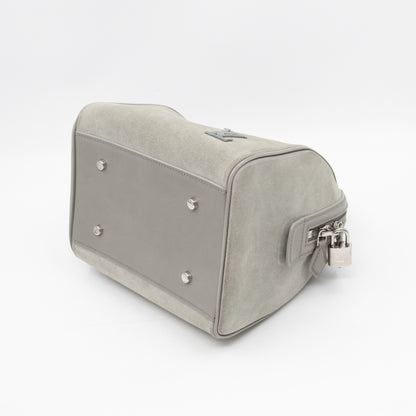 Illusion Speedy Cube PM Grey Suede Leather