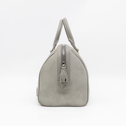 Illusion Speedy Cube PM Grey Suede Leather