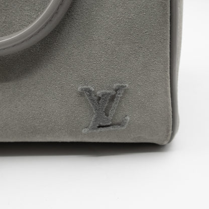 Illusion Speedy Cube PM Grey Suede Leather