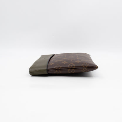 Tuileries Pochette Monogram Khaki Leather