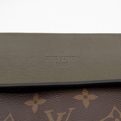 Tuileries Pochette Monogram Khaki Leather
