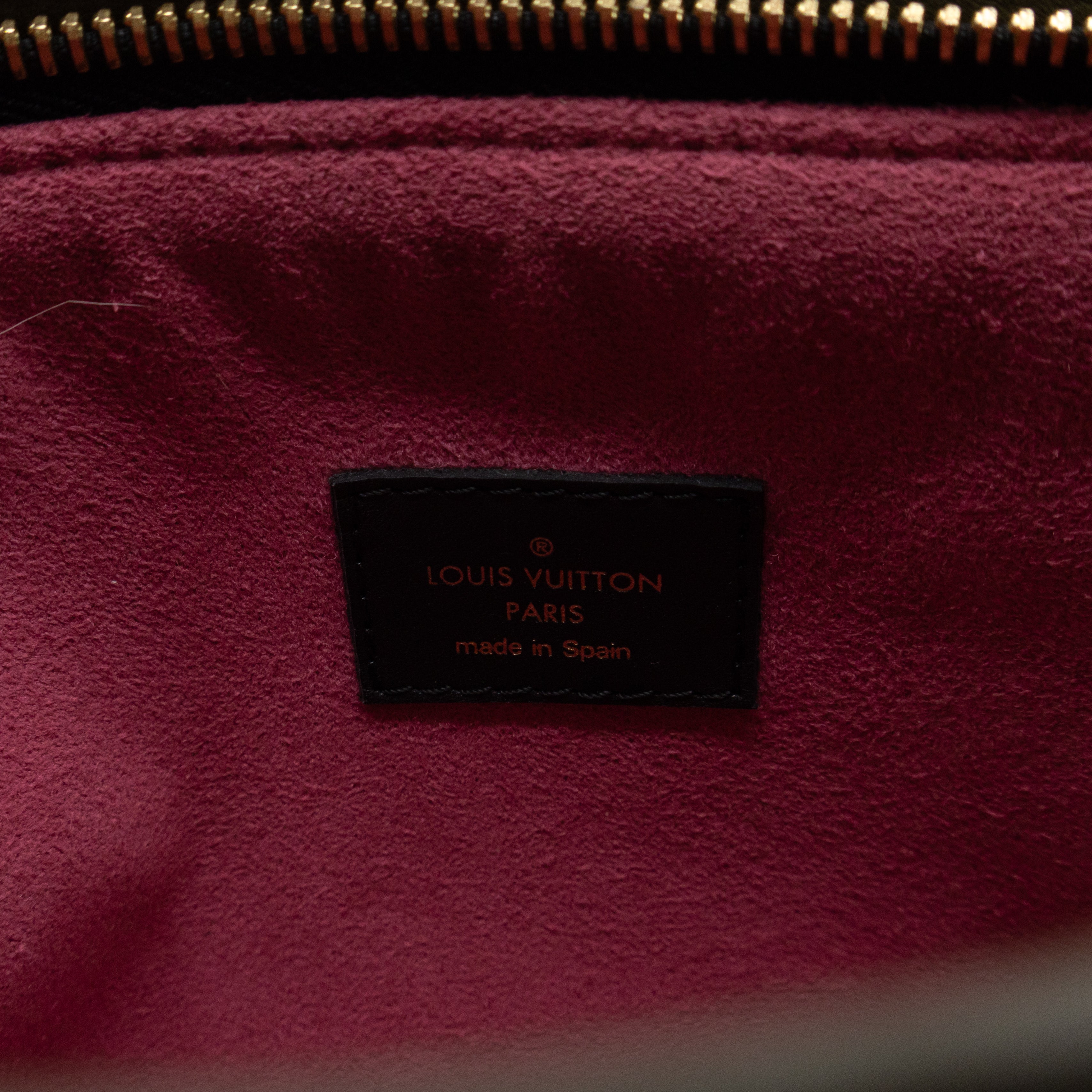 Tuileries Pochette Monogram Khaki Leather