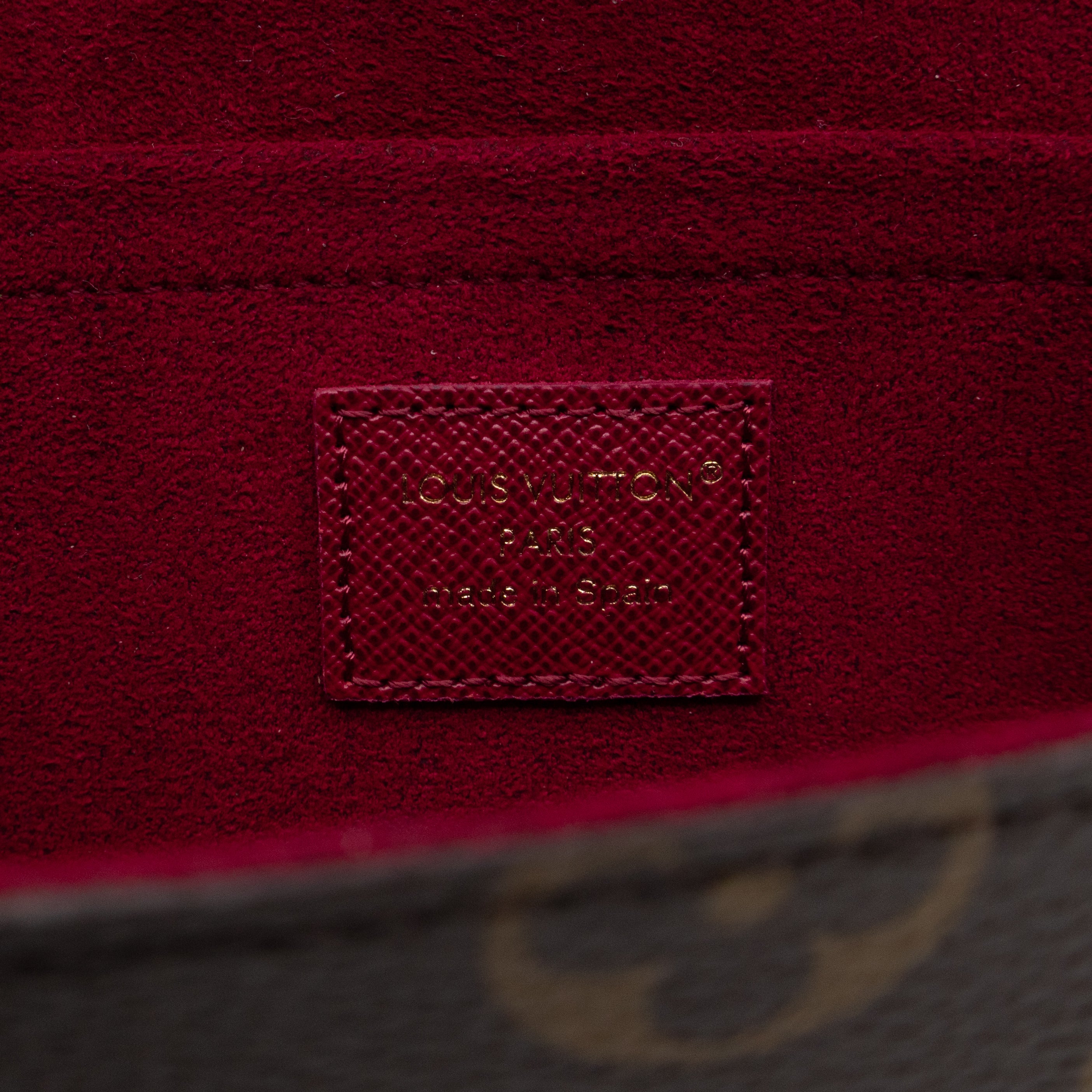 Pochette Felicie Monogram Fuchsia