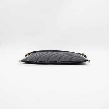 Roy Medium Crossbody Bag Black Leather