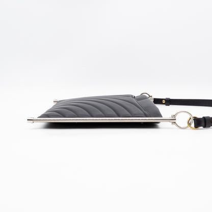 Roy Medium Crossbody Bag Black Leather