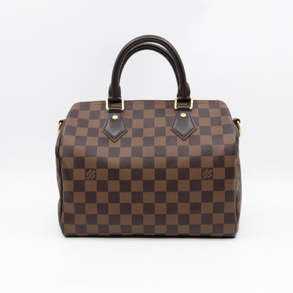Speedy 25 Bandouliere Damier Ebene