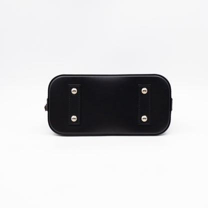 Alma BB Black Epi Leather