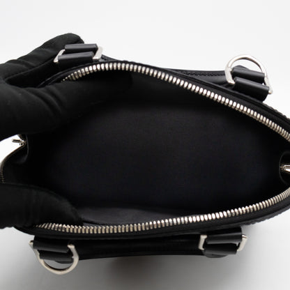 Alma BB Black Epi Leather