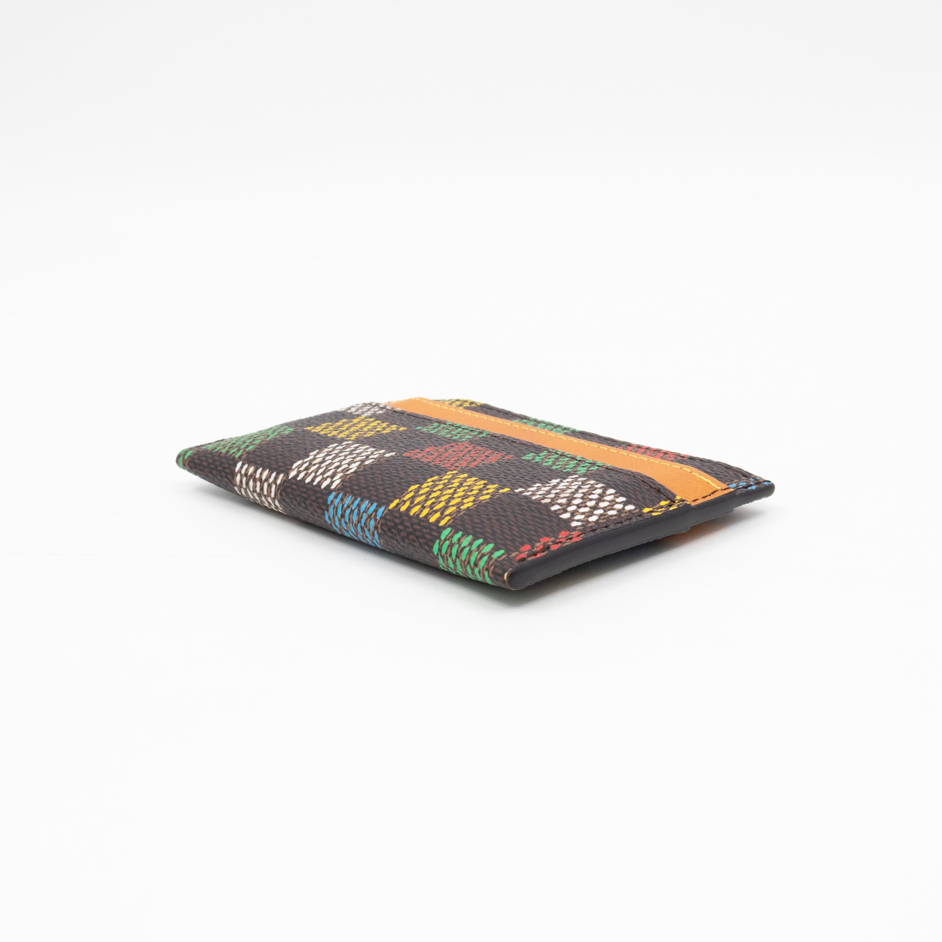 Double Card Holder LV Vers Damier Ebene