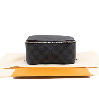 Cube de Rangement PM Damier Graphite